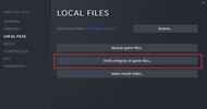 Verify the files on Steam. (Image via Valve)